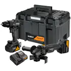 Kit 18V Berbequim Perc. + Rebarbadora MCLAREN DCK2223MP2T-QW